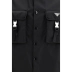 Prada Black Recycled Polyamide Jacket