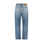 Versace Blue Cotton Jeans Denim