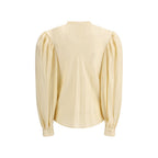 Gucci Beige Silk Shirt