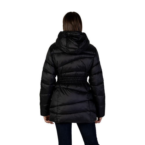 EA7 Emporio Armani Black Polyamide Bomber