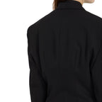 Balenciaga Black Wool Full-Length Jacket
