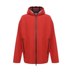 Bottega Veneta Red Polyamide Shell Jacket