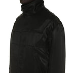 Saint Laurent Black Silk Bomber