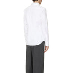 Gucci White Cotton Dress Shirt