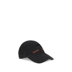 Gucci Black Cotton Cap (Baseball Hat)