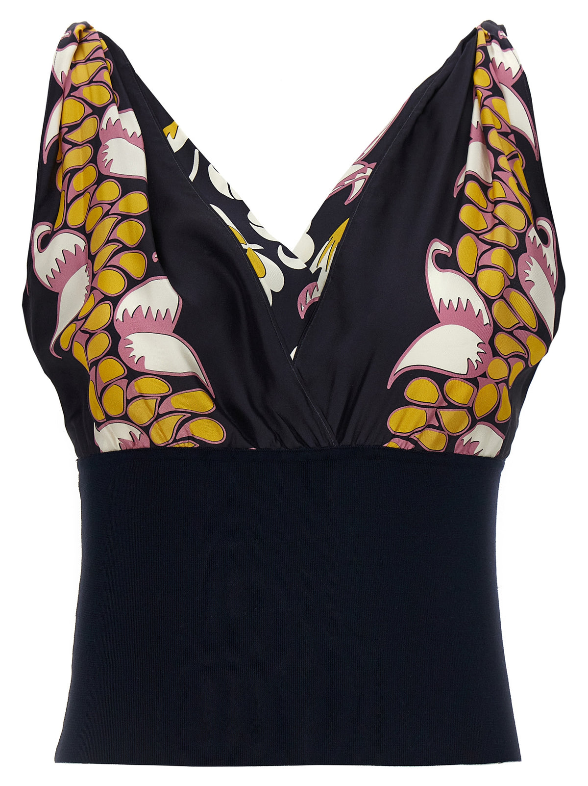 Tory Burch Black Silk Tank Tops