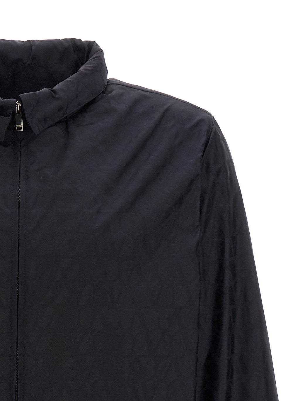 Valentino Garavani Blue Polyamide Shell Jacket