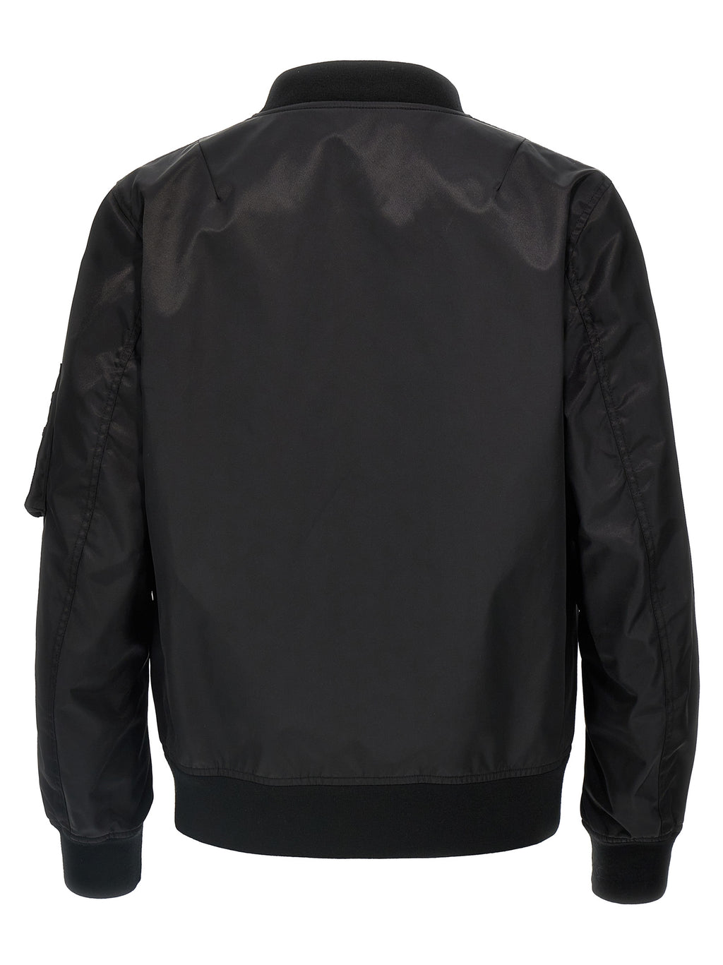Valentino Garavani Black Polyamide Bomber