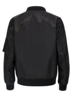 Valentino Garavani Black Polyamide Bomber