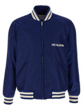 Valentino Garavani Blue Polyamide Bomber