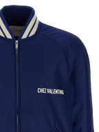 Valentino Garavani Blue Polyamide Bomber