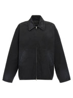Balenciaga Black Cotton Full-Length Jacket