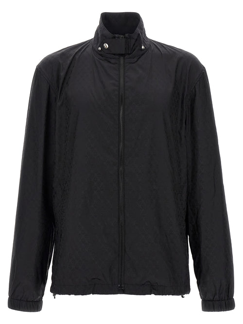 Alexander McQueen Black Polyamide Shell Jacket
