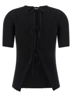 Tory Burch Black Cotton Cardigan