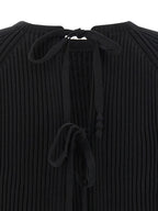 Tory Burch Black Cotton Cardigan