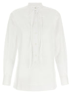 Gucci White Cotton Blouse