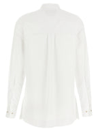 Gucci White Cotton Blouse
