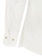 Gucci White Cotton Blouse