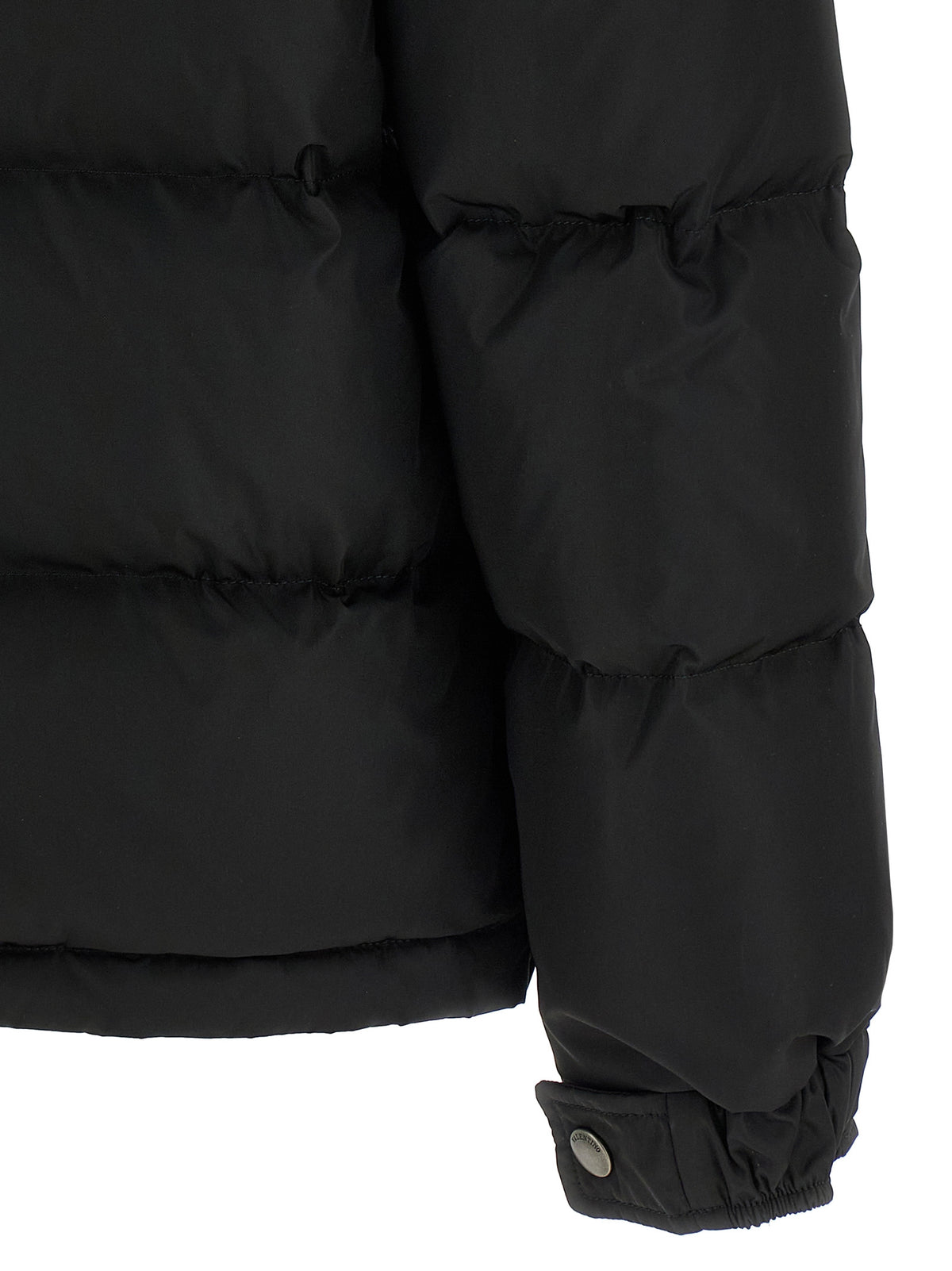 Valentino Garavani Black Polyamide Full-Length Jacket