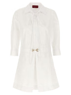 Gucci White Cotton Short Dress