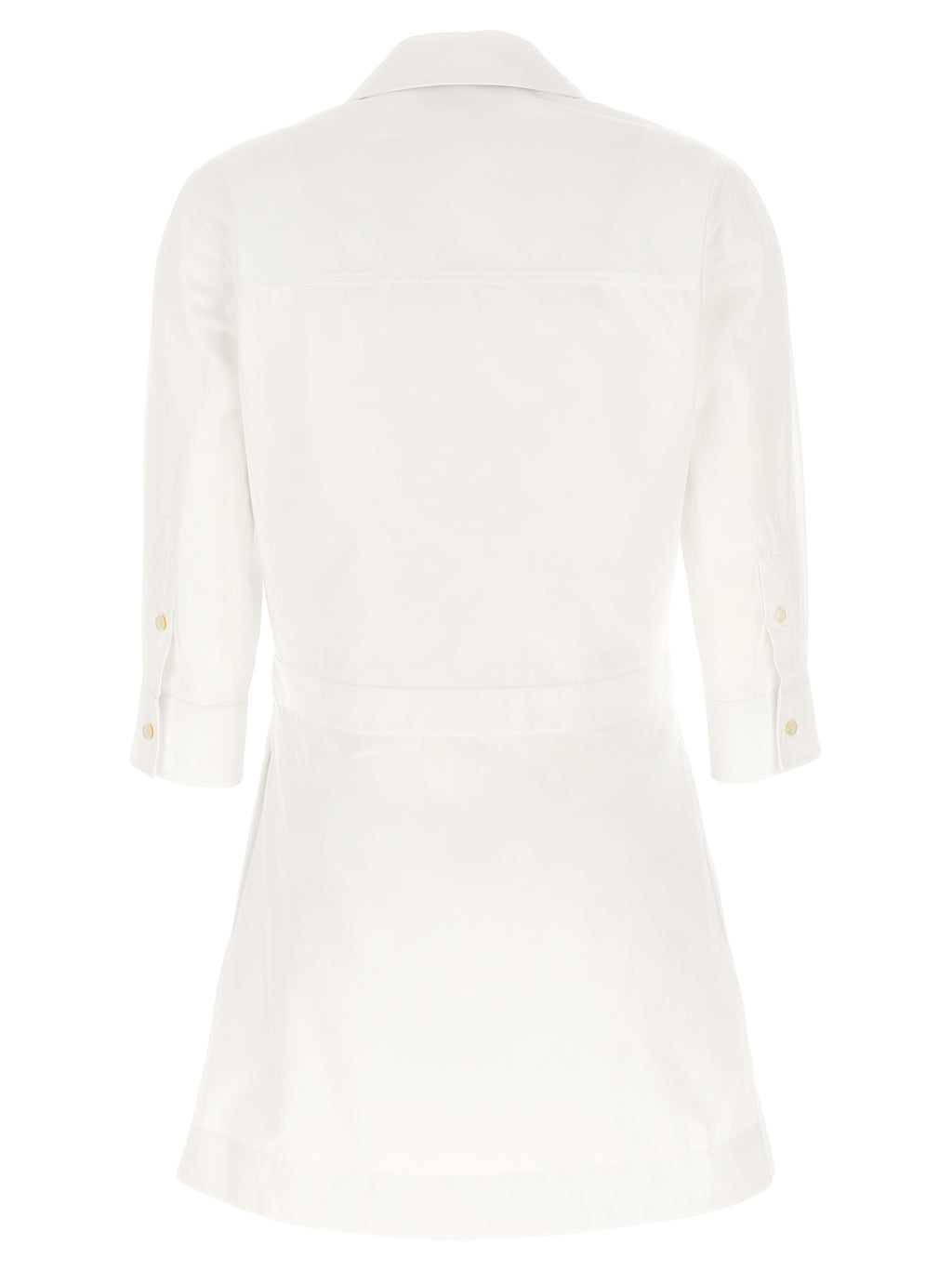 Gucci White Cotton Short Dress