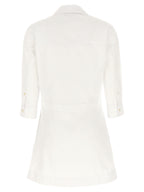 Gucci White Cotton Short Dress