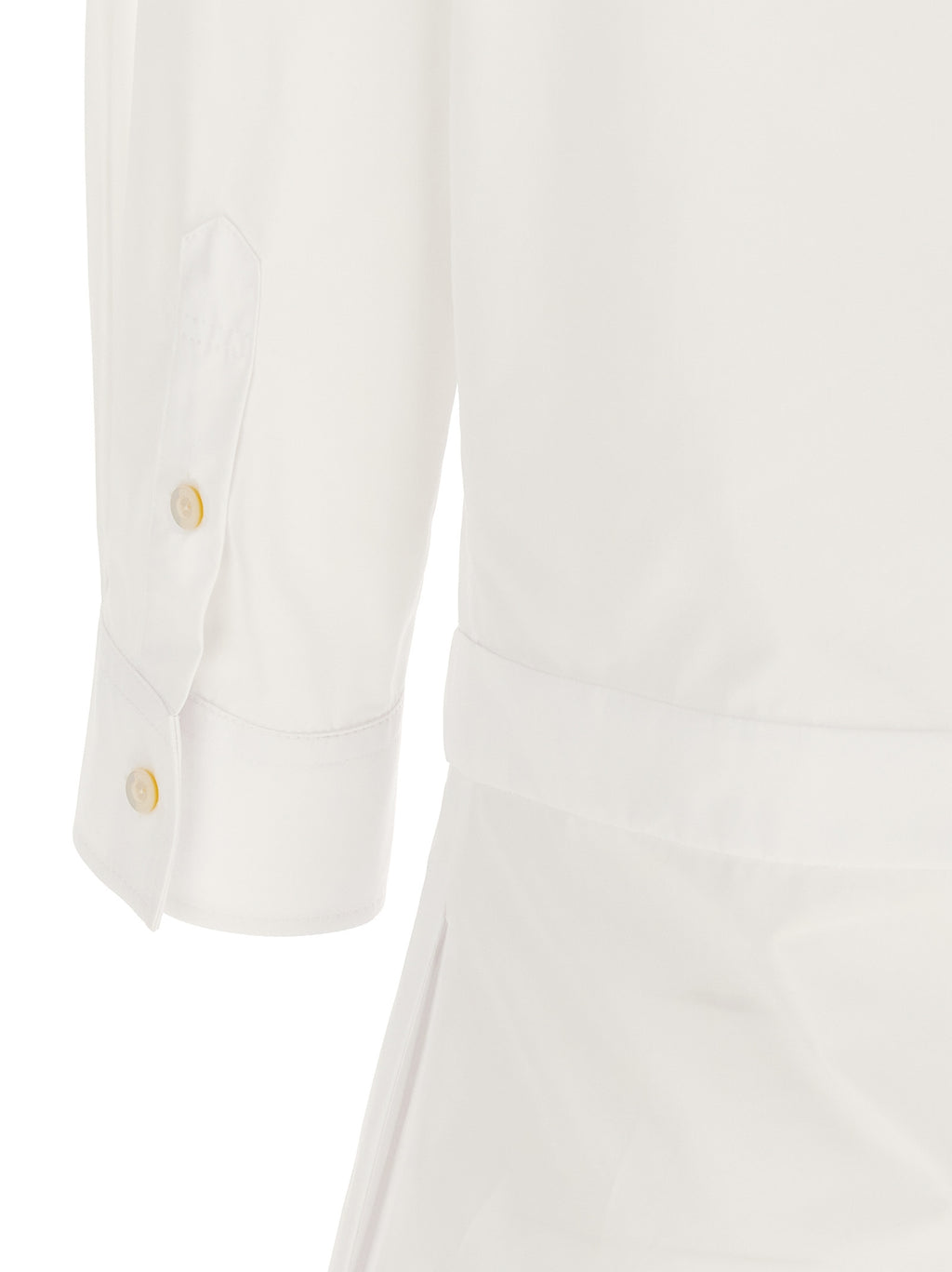 Gucci White Cotton Short Dress