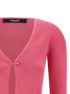 Versace Fuchsia Viscose Cardigan