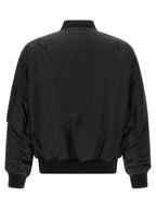 Saint Laurent Black Polyamide Bomber