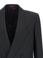 Gucci Black Polyester Blazer