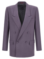 Gucci Purple Wool Blazer