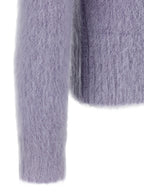 Gucci Purple Wool Cardigan