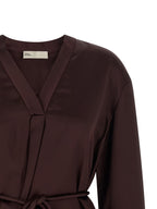 Tory Burch Bordeaux Viscose Blouse