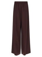 Tory Burch Bordeaux Viscose Casual Pants