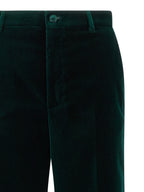 Gucci Bicolor Cotton Casual Pants