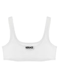 Versace White Cotton Bra