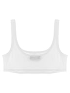 Versace White Cotton Bra