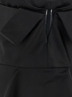 Alexander McQueen Black Polyester Tank Tops