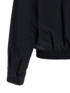Saint Laurent Black Cotton Shell Jacket