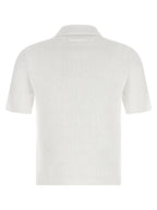 Tory Burch White Viscose Polo Shirt