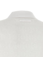 Tory Burch White Viscose Polo Shirt