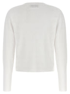 Tory Burch White Viscose Cardigan