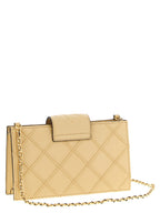 Tory Burch Beige Lamb Leather Cardholder