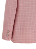Versace Multicolor Virgin Wool Blazer