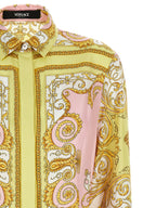 Versace Multicolor Silk Short Dress