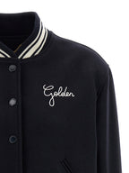Golden Goose Blue Virgin Wool Bomber