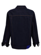 Burberry Blue Cotton Denim Jacket