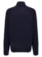Hugo Boss Blue Wool Cardigan