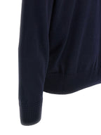 Hugo Boss Blue Wool Cardigan