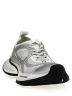 Balenciaga Gray Polyester Athletic Sneakers